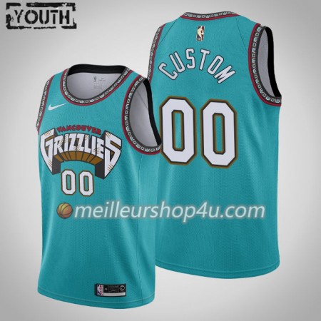 Maillot Basket Enfant Memphis Grizzlies Personnalisé Nike 25th Season Hardwood Classics Swingman